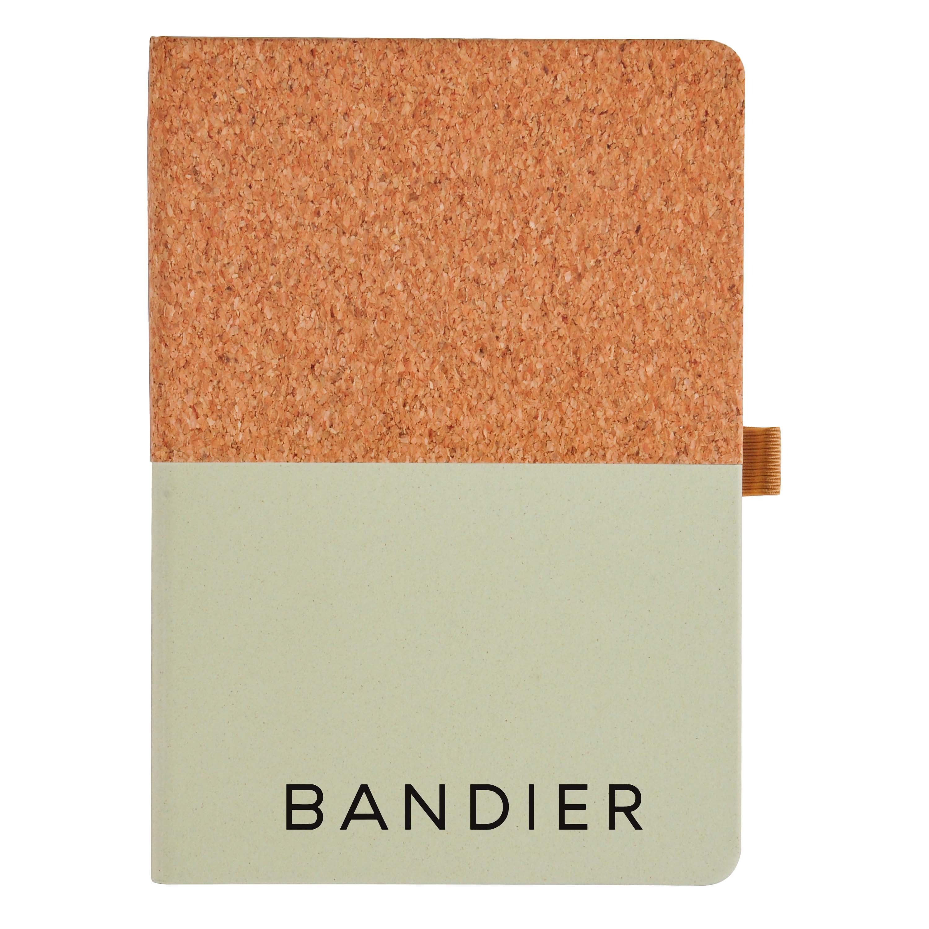 Cork And Fruit Paper Notebook / Journal With FSC Certified Paper